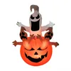 HOMCOM Decorazione di Halloween: zucca gonfiabile a forma Anteprima dell’immagine prodotto 4