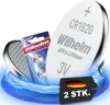 2 x CR1620 WILHELM Lithium Knopfzelle 3V 70mAh ø16x2,0mm Produktbild-Vorschau 1