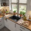 Granitan - Granitspüle - Spülbecken 45x42 cm - Küchenspüle Produktbild-Vorschau 1