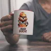 Biber Kaffeebecher in rot mit Spruch Mach doch! Produktbild-Vorschau 6