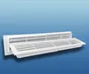 Türlüftungsgitter doppelseitig Serie KE PP 450x91 : weiß Produktbild-Vorschau 2