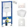 Lavita WC Set: Duofix Basic Vorwandelement + Lavita Wand Produktbild-Vorschau 1