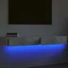 TV skříňky s LED světly 2 ks. Betonová šedá 60x35x15,5 cm Náhled obrázku produktu 4