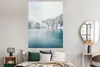MuchoWow® Poster Winter - Wasser - Schnee 120x160 cm - Produktbild-Vorschau 4