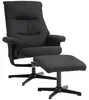 HOMCOM Relaxsessel mit Hocker, Fernsehsessel mit Produktbild-Vorschau 1