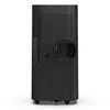 The back view of a black portable air conditioner. Produktbild-Vorschau