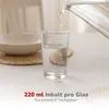 alpina Wassergläser - Trinkgläser Set - Gläser Set 6 Teilig Produktbild-Vorschau 6