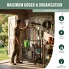 organizzatore di attrezzi da giardino eluno, carrello porta Anteprima dell’immagine prodotto 2
