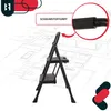 KOTARBAU® Scaletta Pieghevole 2 Gradini Scala in Acciaio a Anteprima dell’immagine prodotto 6