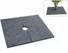 Mata filcowa do ściółkowania 50 x 50 cm, 4 mm, szara – Podgląd zdjęcia produktu 1