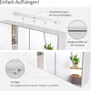EMKE Spiegelschrank Bad 85x65cm, Rostfreier Aluminium Produktbild-Vorschau 6