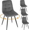 EUGAD Esszimmerstühle drehbar 4er Set, Wohnzimmerstuhl, für Produktbild-Vorschau 1