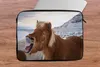 MuchoWow® Laptop Hülle 14 ZollPferd - Strand - Braun Produktbild-Vorschau 5