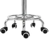 Vinsetto Rollhocker Höhenverstellbar Drehhocker mit Fußring Produktbild-Vorschau 9