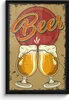 MuchoWow® MuchoWow® Gerahmtes Poster Mancave - Biergläser - Produktbild-Vorschau 1