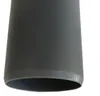 Close-up of the bottom of a dark gray pipe, likely a drainage component. Produktbild-Vorschau