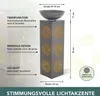 EASYmaxx Kolumna dekoracyjna LED o wyglądzie betonu z Podgląd zdjęcia produktu 3