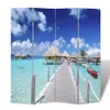 vidaXL Séparation de pièce pliable 160 x 170 cm Plage Voir les images du produit 1