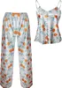 Langer Damenpyjama aus Satin – bequemer Pyjama mit Produktbild-Vorschau 4