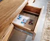 DELIFE Lowboard Live-Edge 190 cm Akazie Natur 4 Schübe 2 Produktbild-Vorschau 4