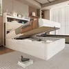 A bedroom scene featuring a bed with storage. Produktbild-Vorschau