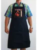 teprovo Herren Grillschürze Kochschürze Küchenschürze Produktbild-Vorschau 3