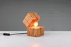 Lampada da tavolo Treasure in legno chiaro, 1xE14x10W, Anteprima dell’immagine prodotto 10
