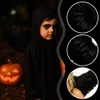 Schwarze Engelsflügel 65 cm Federflügel Halloween Kostüm Produktbild-Vorschau 7
