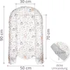 Babynest Kokon Neugeborene 90 x 50 cm - Handmade Produktbild-Vorschau 2