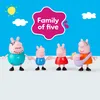 HASBRO Prasiatko Peppa Pig rodinka 5 figúrok Náhľad obrázku produktu 3