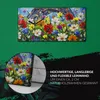 Wandbild Leinwand Bilder Wanduhr Geräuschlos 60x30 Malerei Produktbild-Vorschau 5