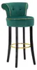 FURNLUX Barhocker Luxy Grün 46cm / Hauptfarbe: Grün / Produktbild-Vorschau 1