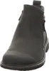 A black leather boot is shown against a white background. Produktbild-Vorschau