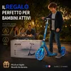 Monopattini per bambini con freno a mano, ruote luminose a Anteprima dell’immagine prodotto 9