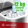 Großer Eiswürfelbereiter silber/grau Edelstahl MPM MKD-04M Produktbild-Vorschau 3
