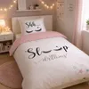 Sweet Dreams Bettwäsche Sleep mit Wimpern & Sterne, Produktbild-Vorschau 1