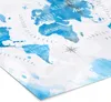 MuchoWow® MuchoWow® Gerahmtes Poster Aquarell - Weltkarte - Produktbild-Vorschau 7