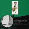 Leinwand Wanduhr Wandkunst Uhr Geräuschlos 30x60 Zeichnung Produktbild-Vorschau 5
