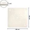 WohnDirect rutschfeste Duscheinlage 60x60cm BLASIC weiss 60 Produktbild-Vorschau 2
