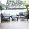 osoltus Alu Lounge Gartenmöbel Outdoor Set Haugesund 3er Produktbild-Vorschau 4