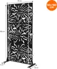 ML-Design Metall-Sichtschutz Roma 90x180 cm aus Stahl Produktbild-Vorschau 7