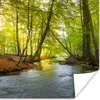 MuchoWow® Poster Ein dunkler Fluss inmitten eines dänischen Produktbild-Vorschau 1