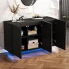 okwish Mobile da cucina, Mobile con illuminazione a strisce Anteprima dell’immagine prodotto 9