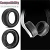A collage showing replacement ear pads for headphones and a pair of headphones. Anteprima dell’immagine prodotto