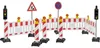 Bruder Zubehör Baustelle Verkehrssicherung mit Ampel 62009 Produktbild-Vorschau 3