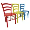 CasaDolce Chaise de salle à manger PAESINA Blanc, lot de 2, Voir les images du produit 2