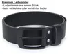 Ledergürtel 100% echtes Leder,  GERMANY, schwarze Schnalle, Produktbild-Vorschau 2