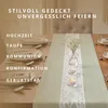 G.schmückt Tischband Spitze 15 cm x 25 m, schmales Dekoband Produktbild-Vorschau 6