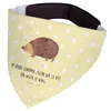 Mr. & Mrs. Panda Bandana Igel Herzen - Gelb Pastell - Produktbild-Vorschau 2