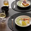 Ronde placemats - 6 stuks - 38 x 38 cm - Water- en Productafbeelding-voorbeeld 5